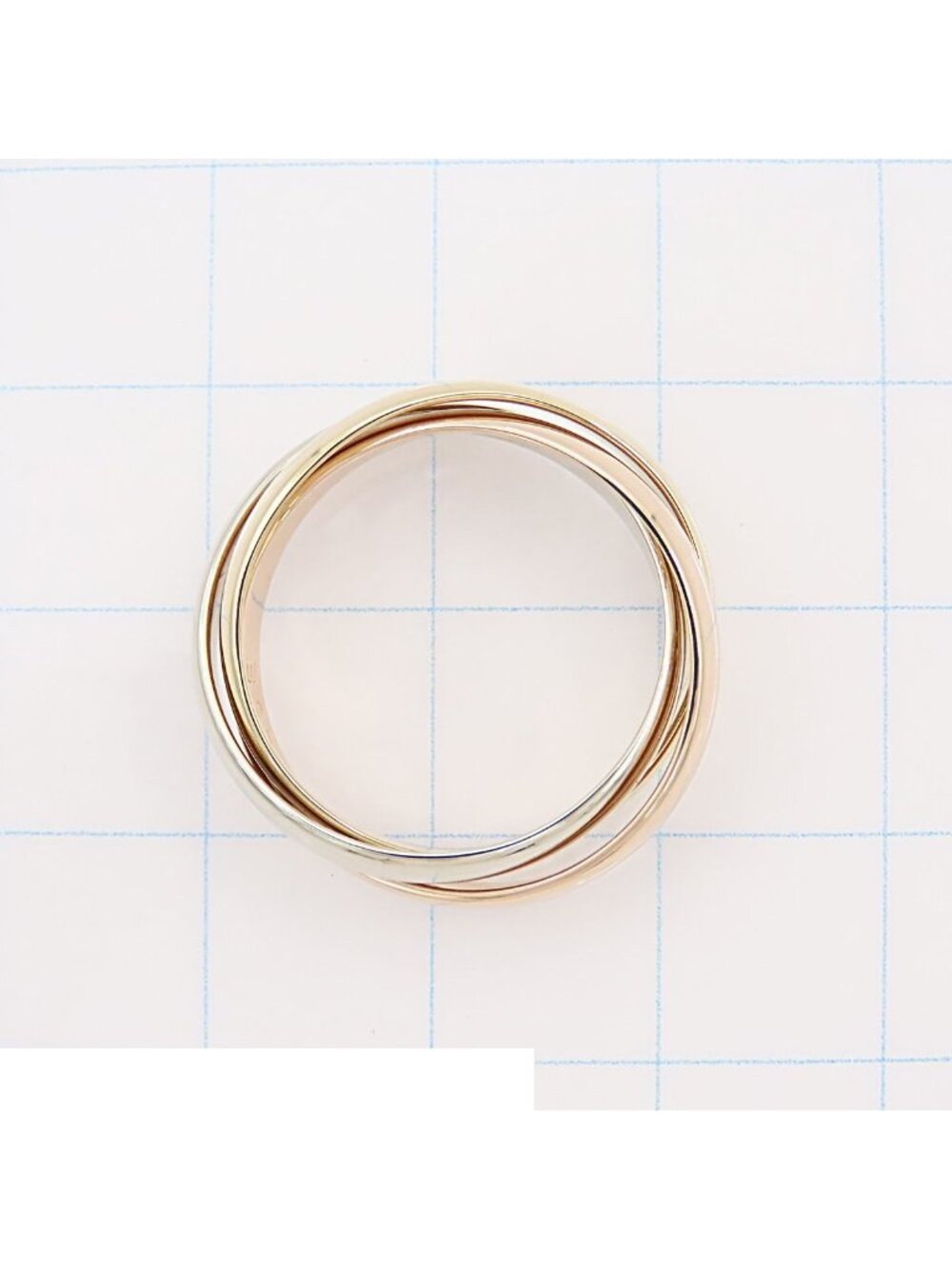 Cartier Trinity Ring MM Three Color Gold - Picture 7 of 9